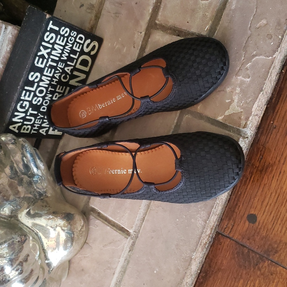 Bernie Mev Rigged Connect Black Shoes Size 39